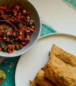 Baked Chicken Taquitos